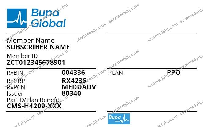 Comoros health insurance card